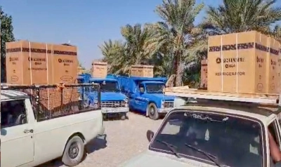 توزیع 68 دستگاه یخچال بین خانواده های نیازمند توکهور و هشتنبدی